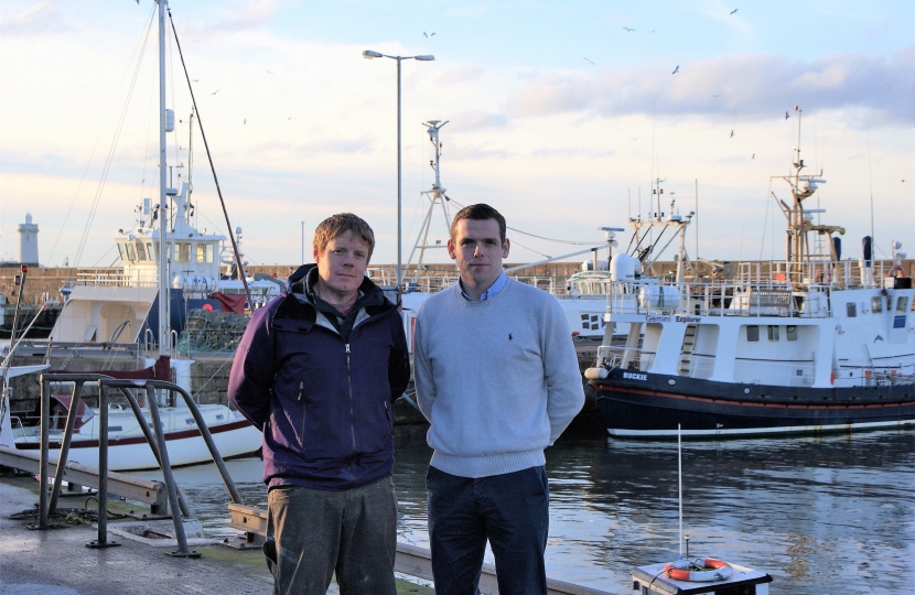 Douglas Ross MP and Cllr TIm Eagle