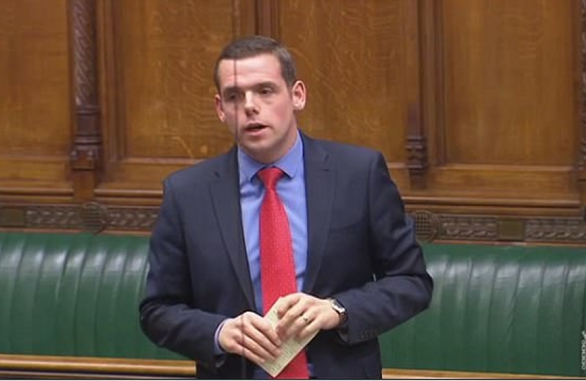 Douglas Ross MP in Parliament