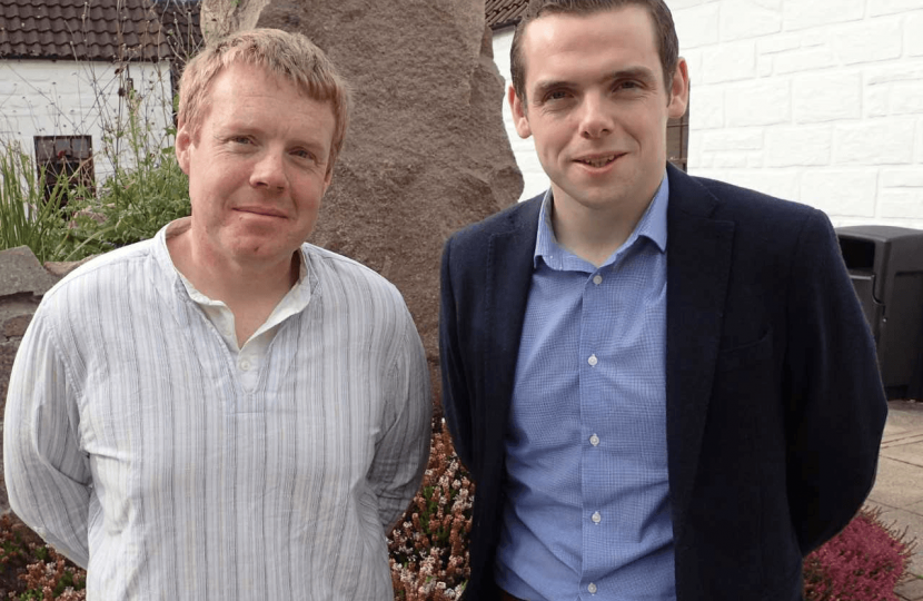 Douglas Ross MP and Cllr Tim Eagle