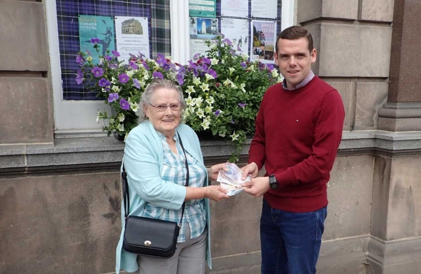 Douglas Ross MP and Moira Tulloch