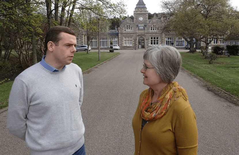 Douglas Ross MP and Cllr Claire Feaver