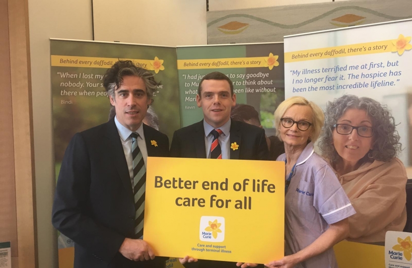 Douglas Ross MP marie curie