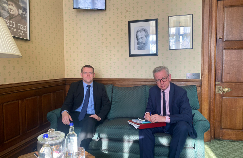 Douglas Ross and Michael Gove