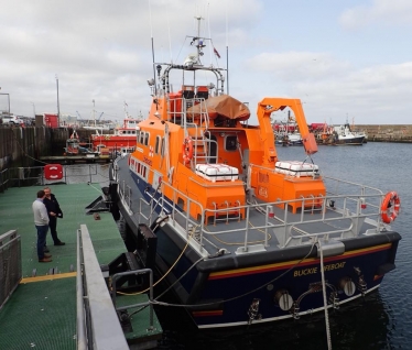 Douglas Ross MP visits RNLI Buckie