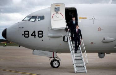 Douglas Ross MP at RAF Lossiemouth