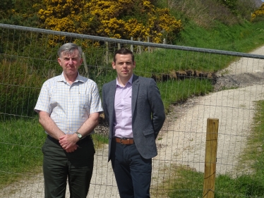 Douglas Ross MP and Cllr Donald Gatt