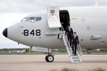 Douglas Ross MP with Secretary of State for Defence Gavin Williamson