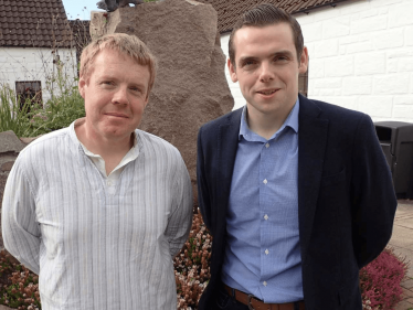 Douglas Ross MP and Cllr Tim Eagle